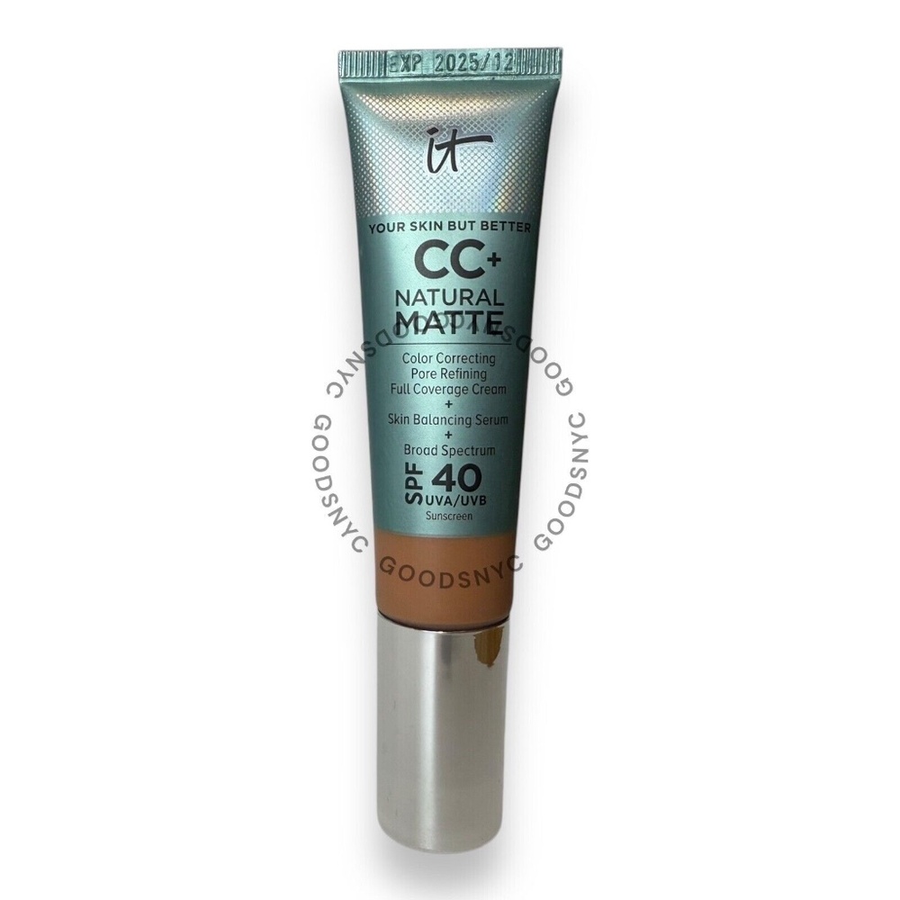 It Cosmetics Your Skin but Better Matte CC+ SPF40 1.08 oz RICH 12/2025